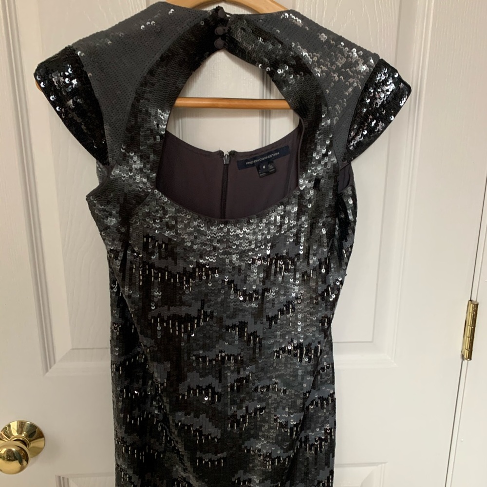 French Connection sequin mini dress